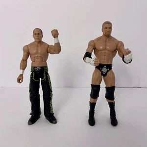 Triple H, Shawn Michaels WWE Mattel 2011 Actionfiguren 2 Stück - Bild 1 von 3