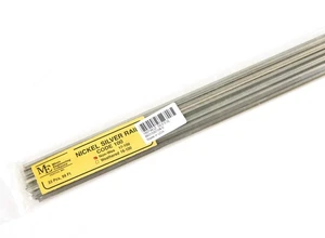 Micro Engineering ~ HO Scale ~ Nickel Silver Rail ~ Code 100 ~ 33 Pcs ~ 17-100 - Picture 1 of 1