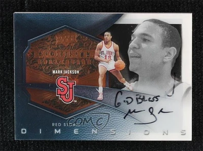 2012-13 Upper Deck Exquisite Collection Dimensions /70 Mark Jackson #D-MA Auto - Image 1 of 2