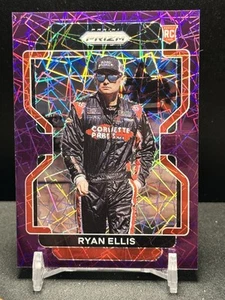 2022 Prizm Racing NASCAR Purple Velocity /199 SP #22 Ryan Ellis RC Rookie - Picture 1 of 2