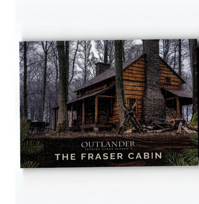 6-0-1-NS PWE . outlander 4 . cryptozoic 2020 canvas Fraser's Ridge #R1 (B) - Image 1 of 2