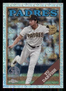 2023 Topps '88 Topps Silver Pack Chrome Series 2 #2T88C2 Yu Darvish - Picture 1 of 2