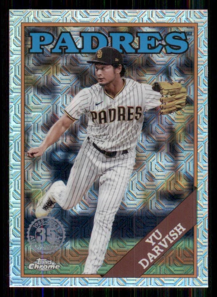2023 Topps '88 Topps Silver Pack Chrome Series 2 #2T88C2 Yu Darvish - Image 1 of 2