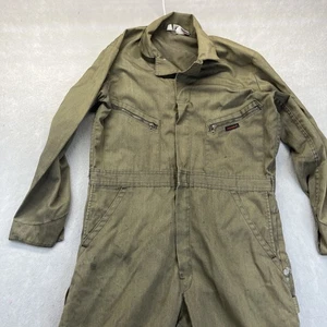 Mono Dickies 42 M Verde Conserje Mecánico Halloween De Colección Destrozado - Imagen 1 de 17