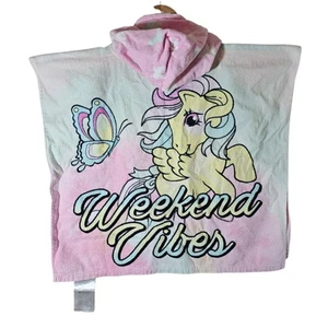 Vintage My Little Pony MLP Children's Hooded Towel Hoody Hoodie Rainbow Pegasus - Bild 1 von 8
