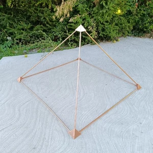 Copper Energy Giza  Medium Pyramid 62 *62 cm/ 24.7*24.7 inches base - Picture 1 of 24