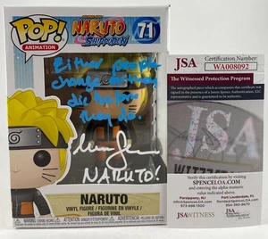 Maile Flanagan Signed Naruto Shippuden Funko POP! Vinyl #71 Autograph JSA COA - Picture 1 of 8