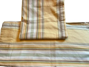 Pottery Barn gelb gestreifte Gardine Paneele - Bild 1 von 6
