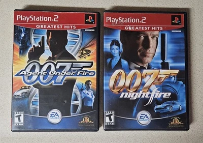 🔥 Lote de juegos James Bond 007 PS2 - Nightfire y Under Fire ambos en caja buen estado  Foto 1 de 4