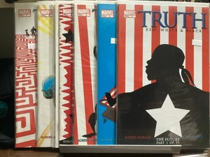 7 COMIC LOT TRUTH RED WHITE & BLACK #1 3 4 5 6 7 + MARVEL 1ST APPEARANCE BRADLEY - Picture 1 of 8