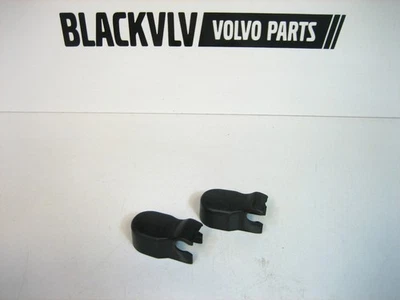 Volvo 240 1993 Classic 244 245 OEM RARO Juego de cubierta de tuerca de brazo limpiaparabrisas Bosch Foto 1 de 4