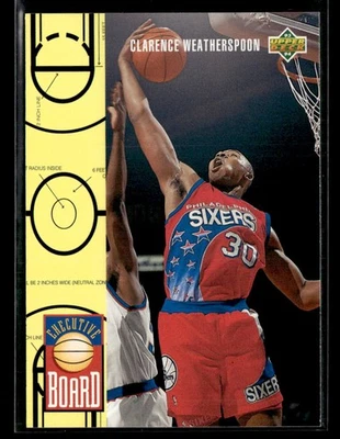1993-94 Upper Deck Clarence Weatherspoon #427 - Image 1 of 2