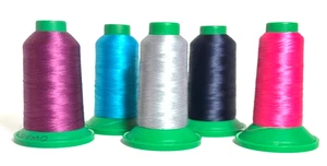 Isacord 5000m Embroidery Thread 5 Partial Spools Various Colors (See List)s - Picture 1 of 12