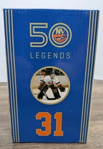 Billy Smith BOBBLEHEAD New York Islanders 50th Legends NHL Delmar BDA NEW IN BOX - Picture 1 of 9