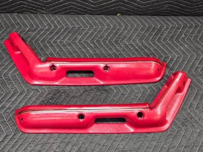 87-93 Ford Fox Body Mustang VERMELHO Maçaneta da Porta Apoio de Braço 1987-1993 5.0L MANUAL - Imagem 1 de 4