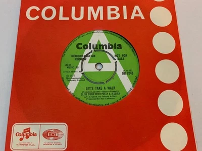 CLIVE DUNN Let's Take A Walk DADS ARMY 1972 UK DEMO Columbia DB8948 NEAR MINT - Bild 1 von 2