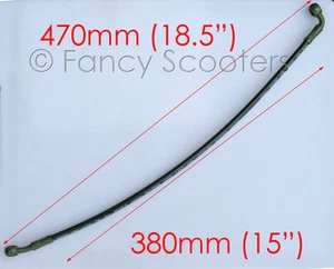 Brake Line Hose 18" inches 50cc 70cc 90cc 110CC 125CC 150CC 200cc ATV Go Kart - Imagen 1 de 5
