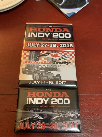 2027 Honda Indy 200 at Mid-Ohio Magnets Set Of 3 Cover