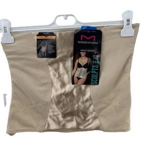 Maidenform Waist Nipper Ultra Firm Women's Silhouette Enhancing, Size XL, Beige - Picture 1 of 10