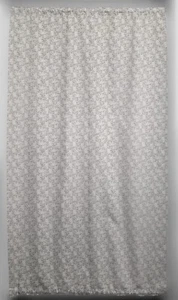 Breezy Swirl French Door Curtain Panel with Tie Back (4 Colors Available) - Picture 1 of 5