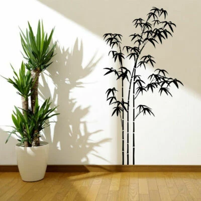 Bamboo Tree Wall Sticker Vinyl Art Home Decor Plants Decal Removable Wallpaper - Image 1 of 4