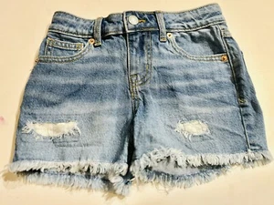 Cat&Jack Toddler Girl Jean Shorts Size Small 6/7 - Picture 1 of 3