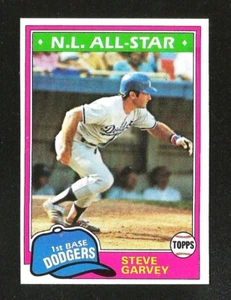 1981 Topps Baseball #530 Steve Garvey AS NRMINT LOS ANGELES DODGERS (SB2) - Bild 1 von 1