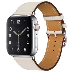 Bracelet Leather for Apple Watch 1/2/ 3/4/ 5/6/ Se /7/8/ Ultra 38/40/41/8 - Picture 1 of 1