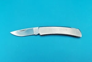 Buck 526 USA Executive Stainless Steel Pocket Knife Plain Edge Lockback!!! 1994 - Picture 1 of 10