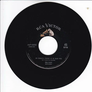 EDDY ARNOLD Rockin'Alone VG+(+) 45 RPM REISSUE - Picture 1 of 2