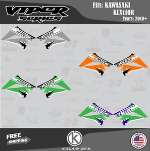 Kawasaki KLX110 (2010-2024) KLX-110 Shroud Graphics Viper Series - Bild 1 von 7