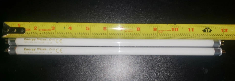 🤡💡2 PACK  F12T4/CW-17 inch 12w Fluorescent Tube  41k 🤡💡 - Image 1 of 1