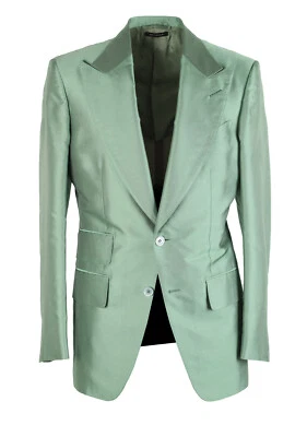 Traje TOM FORD Ático Verde Como Nuevo Talla 52 IT / 42R EE. UU. Nuevo Con Etiquetas Foto 1 de 4