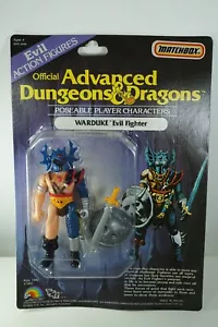 Vintage LJN Advanced Dungeons And Dragons Warduke Evil Fighter 1983 Matchbox MOC - Picture 1 of 13