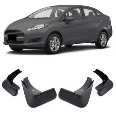Guardabarros protector contra salpicaduras guardabarros para Ford Fiesta 2014-2017 sedán 4 piezas Foto 1 de 4