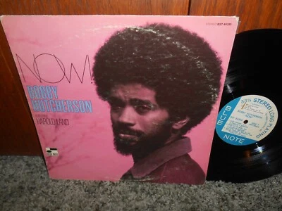 BOBBY HUTCHERSON Now! Blue Note 84333 VINTAGE JAZZ LP - Image 1 of 4