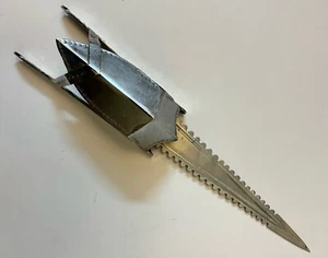 1923 Antique Katar Hooked Poniard Damascus Dagger Handmade Stylet Collectible - Picture 1 of 11