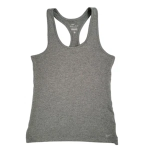Nike Dri-Fit Tank Top Womens Small Gray Racerback Lightweight Fitted 648567-063 - Bild 1 von 6