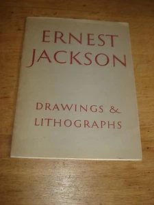 Ernest Jackson. Drawings and lithographs. Original card covers. Circa 1950. - Picture 1 of 4