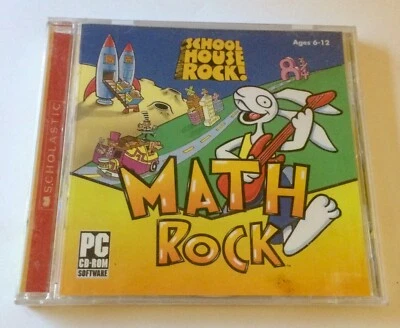 NEW Scholastic School House Rock Math Rock PC CD ROM Software Ages 6-12 - Image 1 of 2