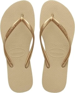 Havaianas Little Girls Flip Flops Sand Color Childs Size 10 - SALE! - Picture 1 of 5