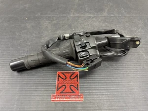 06 07 2006 2007 KAWASAKI NINJA ZX10R LEFT CLIP ON HANDLEBAR W SWITCHES assy - Picture 1 of 10