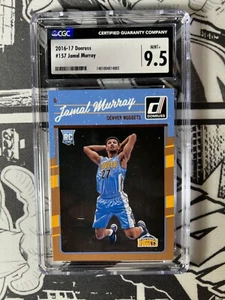2016-17 Donruss Jamal Murray #157 Rookie Card CGC 9.5 Mint Denver Nuggets CSG - Picture 1 of 2