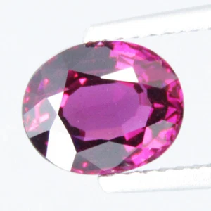 Magnífica colección de granate rodolita natural de 2,15 quilates corte ovalado piedras preciosas sueltas - Imagen 1 de 4