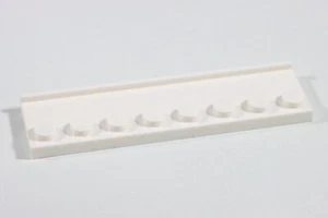 LEGO® White Plate 2 x 8 with Door Rail MOC Parts 30586 - 10 - Picture 1 of 21
