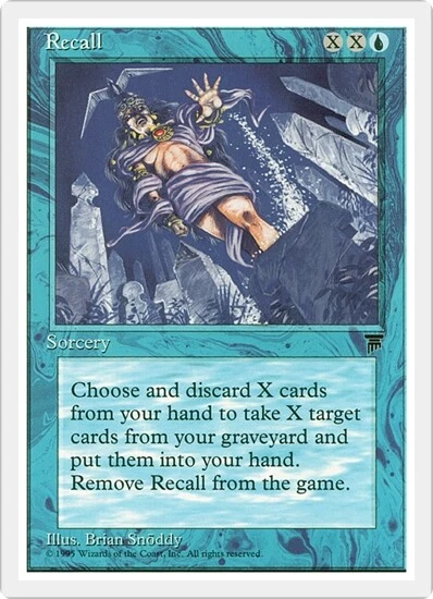 RECALL mtg NM Chronicles 1 Unc - Image 1 of 1