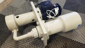 Schmid Stubbe ETLB25-125 Thermoplastic Vertical Sump Pump 5 uM Filter - Picture 1 of 9