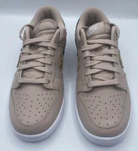 Nike Dunk Low SE Women’s Size 6.5 Shoes Fossil Stone Leopard Primal DD7099-200 - Picture 1 of 11