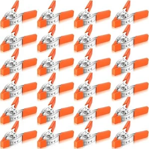 24 Pieces 6" inch Heavy Duty Metal Spring Clamps Tips Tool Clip 2.5" Jaw Opening - Picture 1 of 6