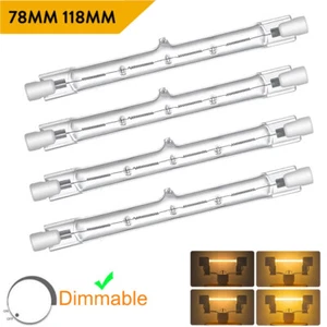 R7S 78mm 118mm LED Security Flood Light Bulb J78 -J118 Replace Halogen Bulb UK - Picture 1 of 21